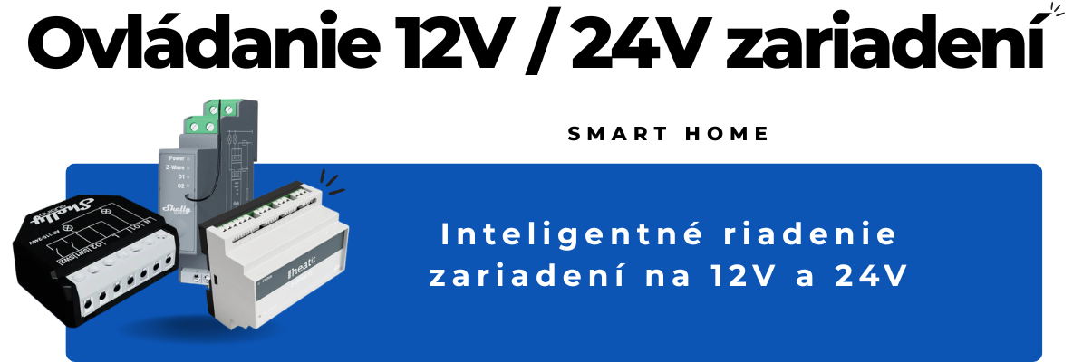 Baner - Ovládanie 12V_24V zariadení SK